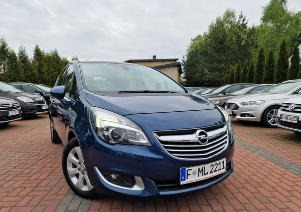 Opel Meriva cena 37900 przebieg: 137000, rok produkcji 2016 z Bytom Odrzański małe 704